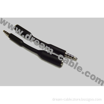 3.5mm Stereo 4 Pole Aux Auxiliary Audio Extension Cable for iPhone